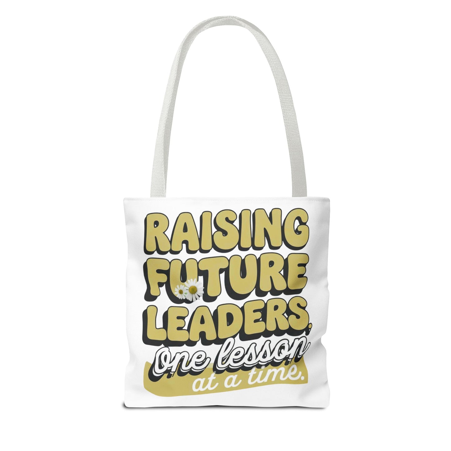 Teacher Graphic Tote Bags, Inspirational Tote Bag for Future Leaders, Motivational Gift, Teacher Appreciation, Back to School, Eco-Friendly Bag