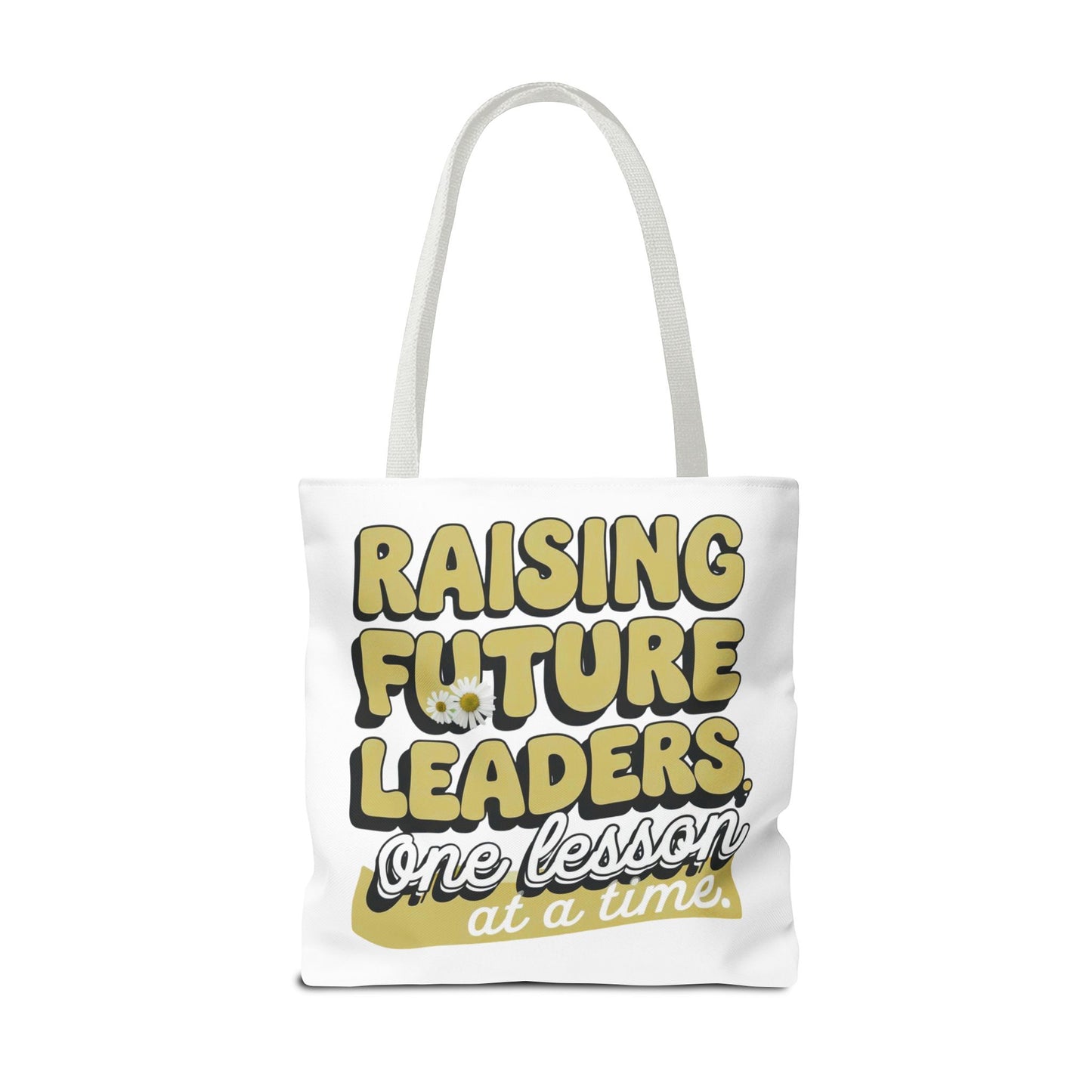 Teacher Graphic Tote Bags, Inspirational Tote Bag for Future Leaders, Motivational Gift, Teacher Appreciation, Back to School, Eco-Friendly Bag