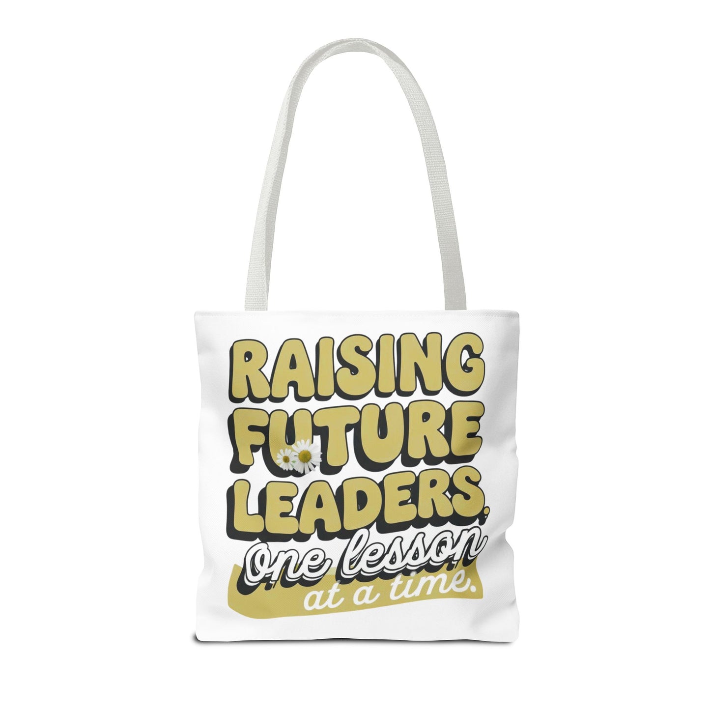 Teacher Graphic Tote Bags, Inspirational Tote Bag for Future Leaders, Motivational Gift, Teacher Appreciation, Back to School, Eco-Friendly Bag