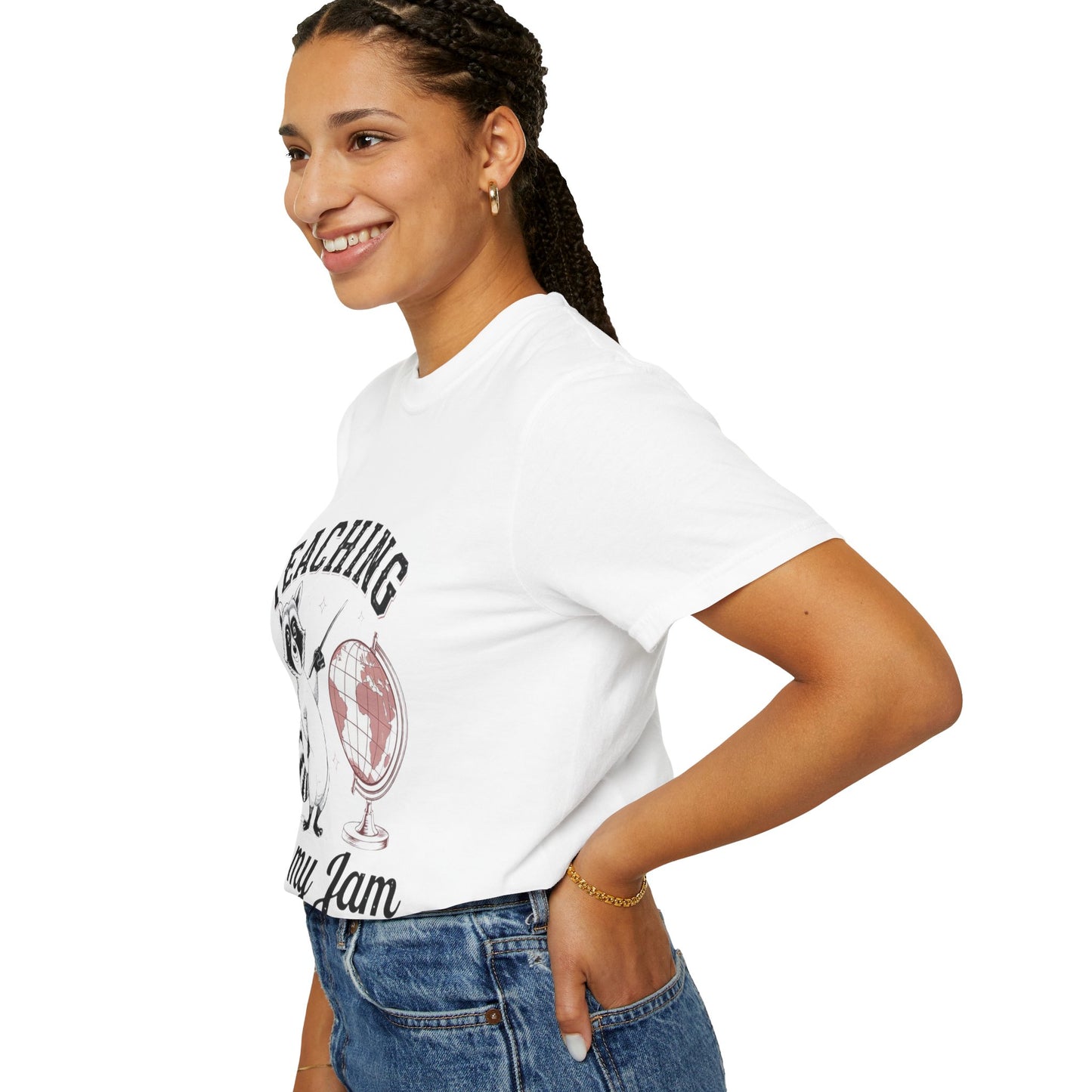 Teaching is My Jam Unisex Comfort Color 1717 T-Shirt, Teachers Day Appreciation Gift, Classroom Tee, Funny Teacher T Shirt, Back to School Outfit