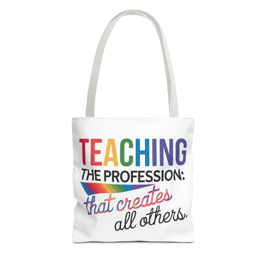 Teacher Graphic Tote Bag - Motivational Teacher Gift, Teachers Day Gift, Birth Day Gift, Eco-Friendly Classroom Tote, Back-to-School Essentials, [...]