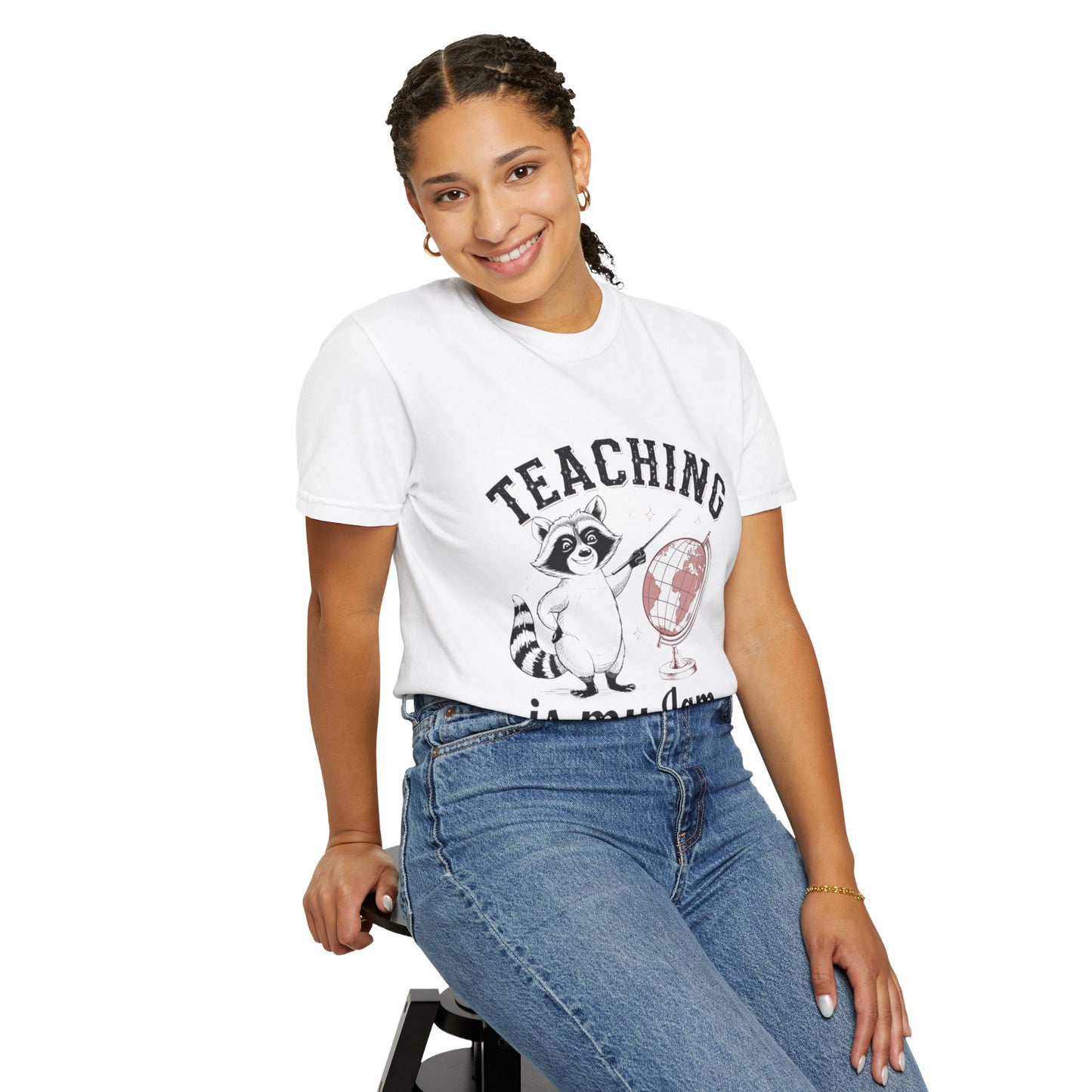 Teaching is My Jam Unisex Comfort Color 1717 T-Shirt, Teachers Day Appreciation Gift, Classroom Tee, Funny Teacher T Shirt, Back to School Outfit