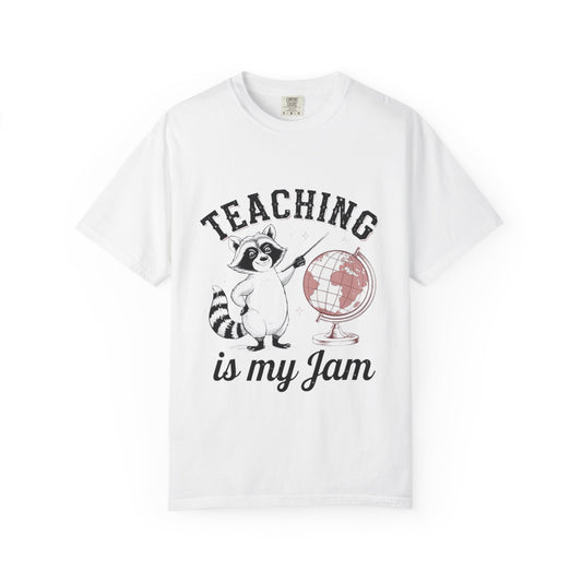 Teaching is My Jam Unisex Comfort Color 1717 T-Shirt, Teachers Day Appreciation Gift, Classroom Tee, Funny Teacher T Shirt, Back to School Outfit