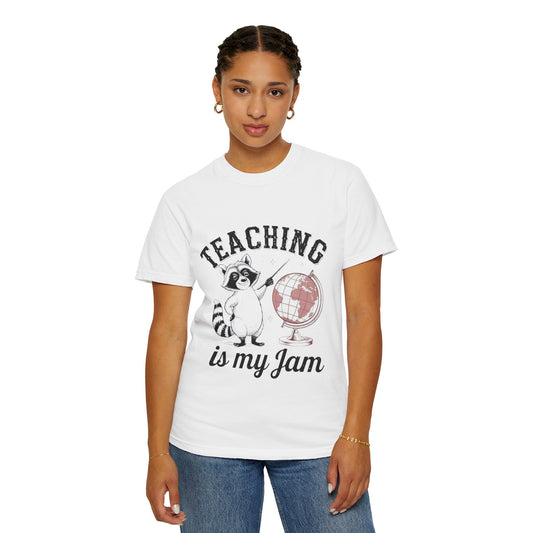 Teaching is My Jam Unisex Comfort Color 1717 T-Shirt, Teachers Day Appreciation Gift, Classroom Tee, Funny Teacher T Shirt, Back to School Outfit